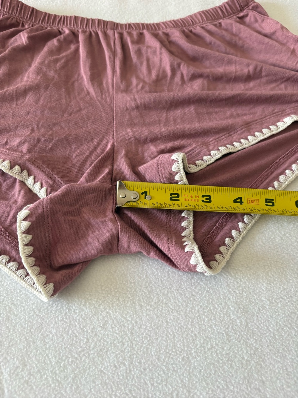 Eberjey Frida Camisole & Shorts Pajama Set — Mauve - Picture 4 of 13